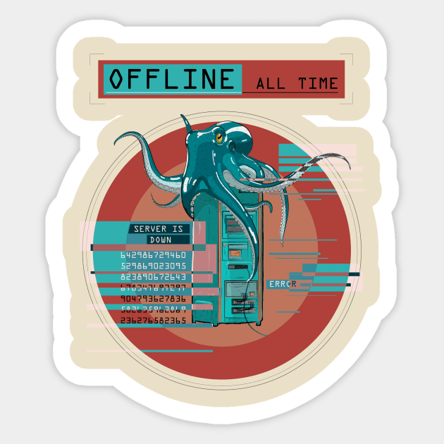 Offline All Time Sticker by UltraTea